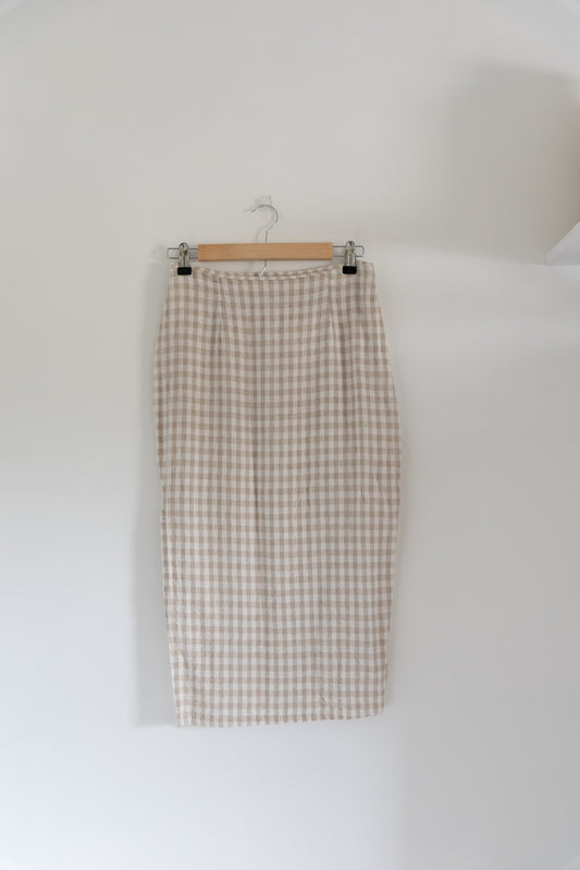 Bisouxx Gingham Skirt (M)