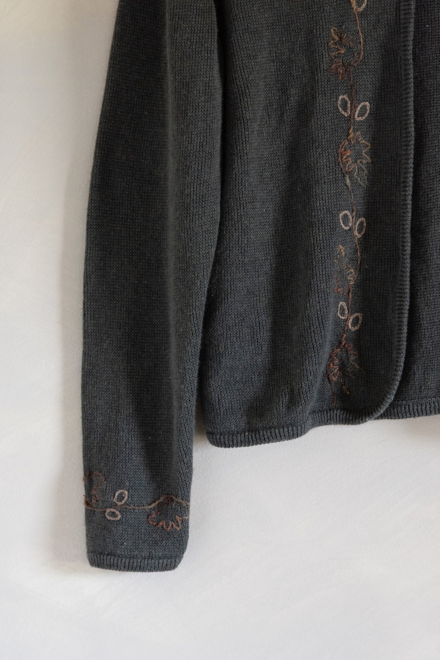 Woolrich Embroidered Fall Cardigan (S)