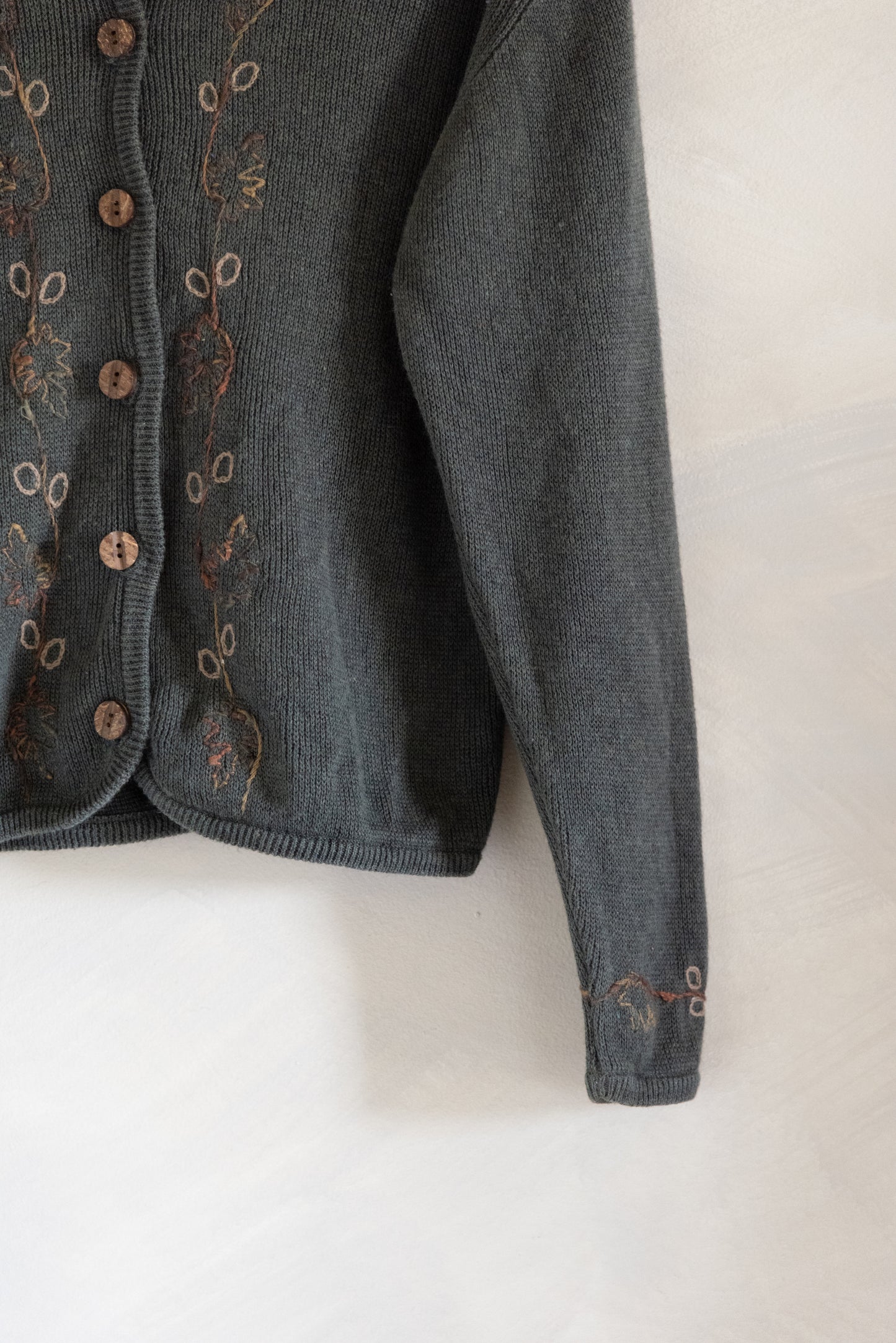 Woolrich Embroidered Fall Cardigan (S)