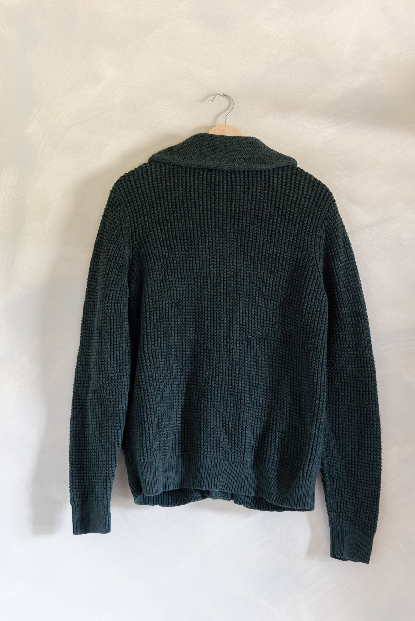 LL Bean Organic Cotton Cardigan (S)