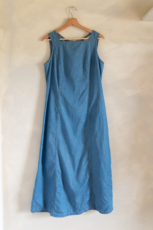 Liz Claiborne Chambray Maxi Dress (8)