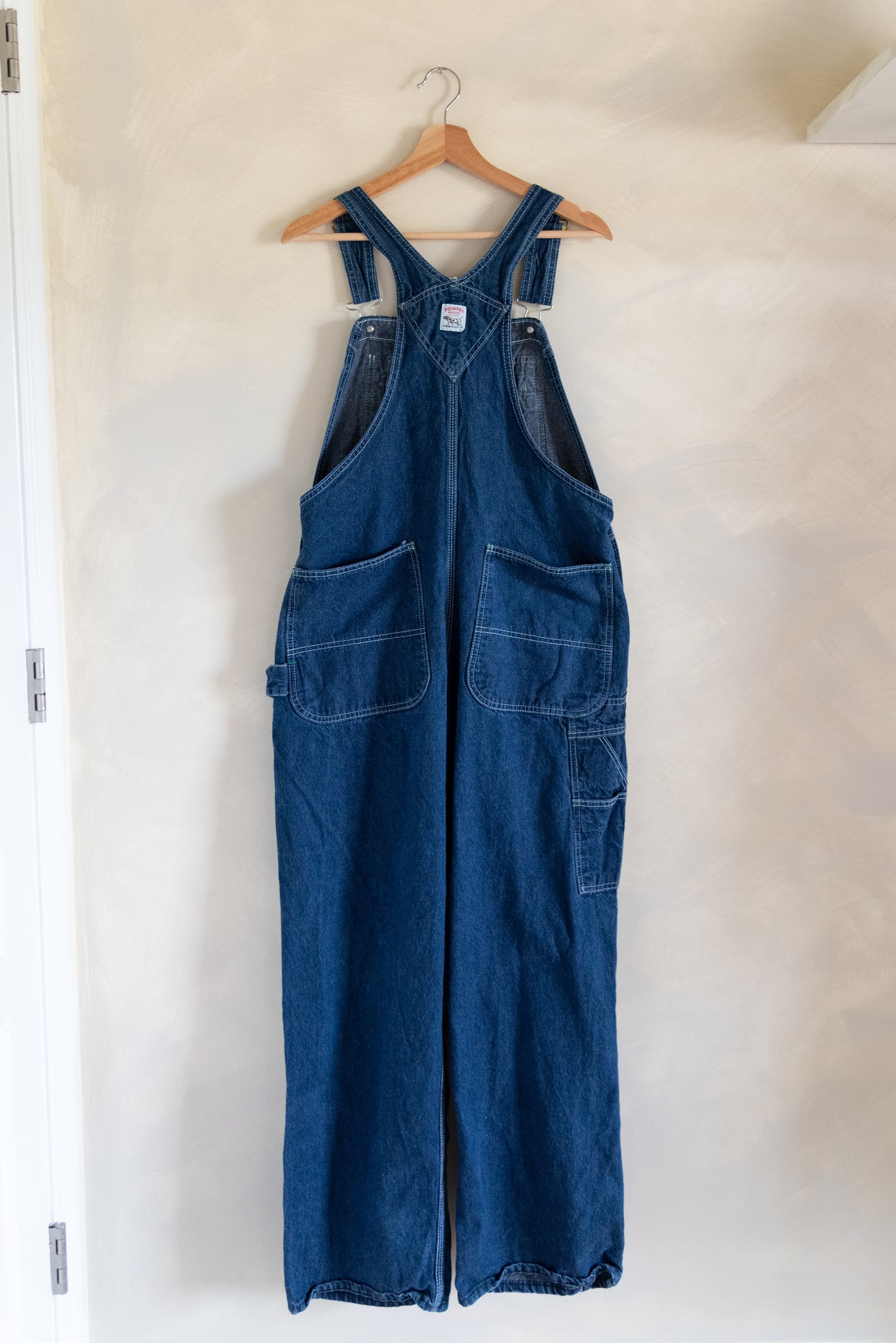 Vintage Pointer Denim Overalls (34x32)