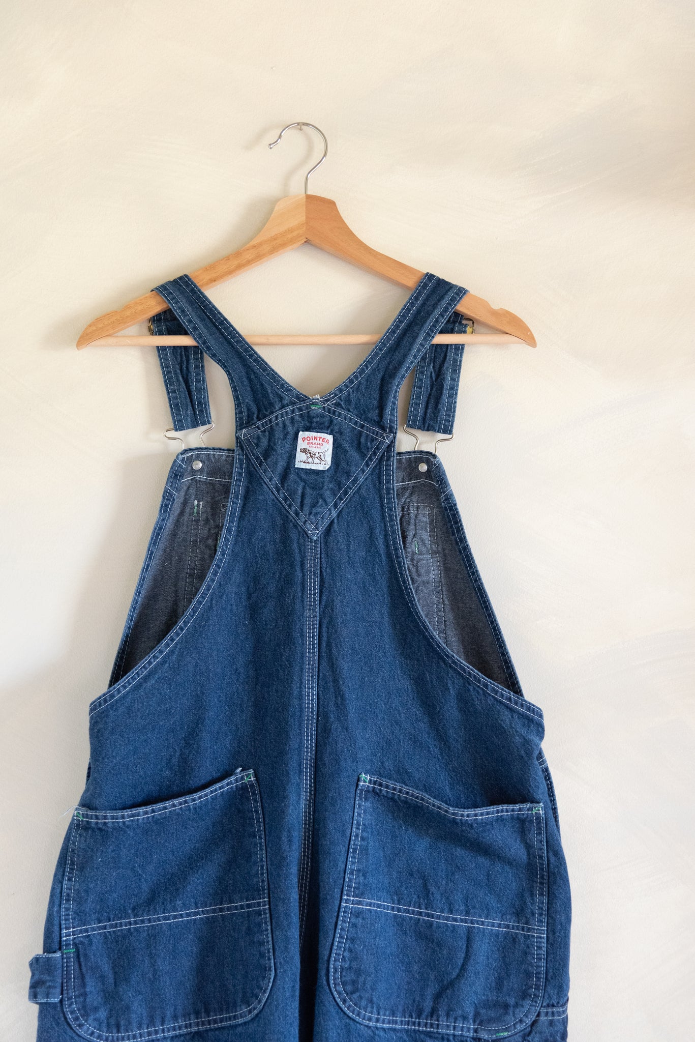 Vintage Pointer Denim Overalls (34x32)