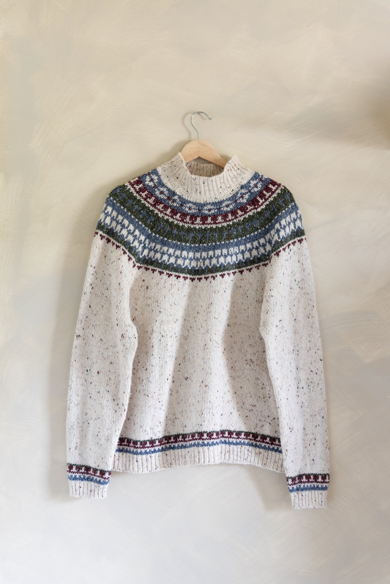 Croft & Barrow Mockneck Fair Isle Sweater (XL)