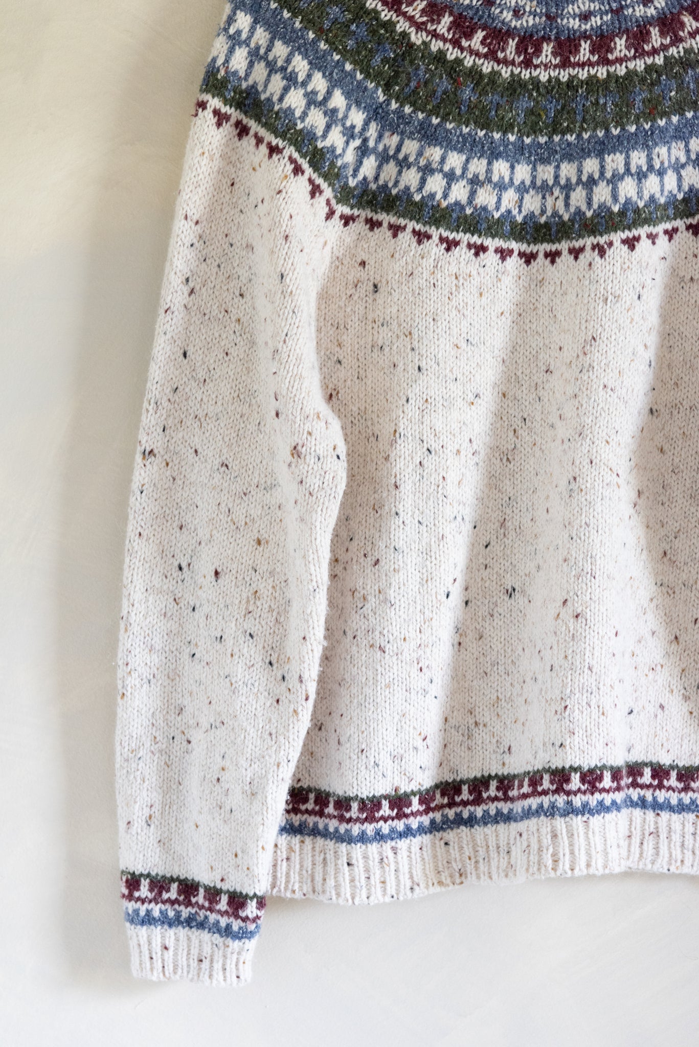 Croft & Barrow Mockneck Fair Isle Sweater (XL)