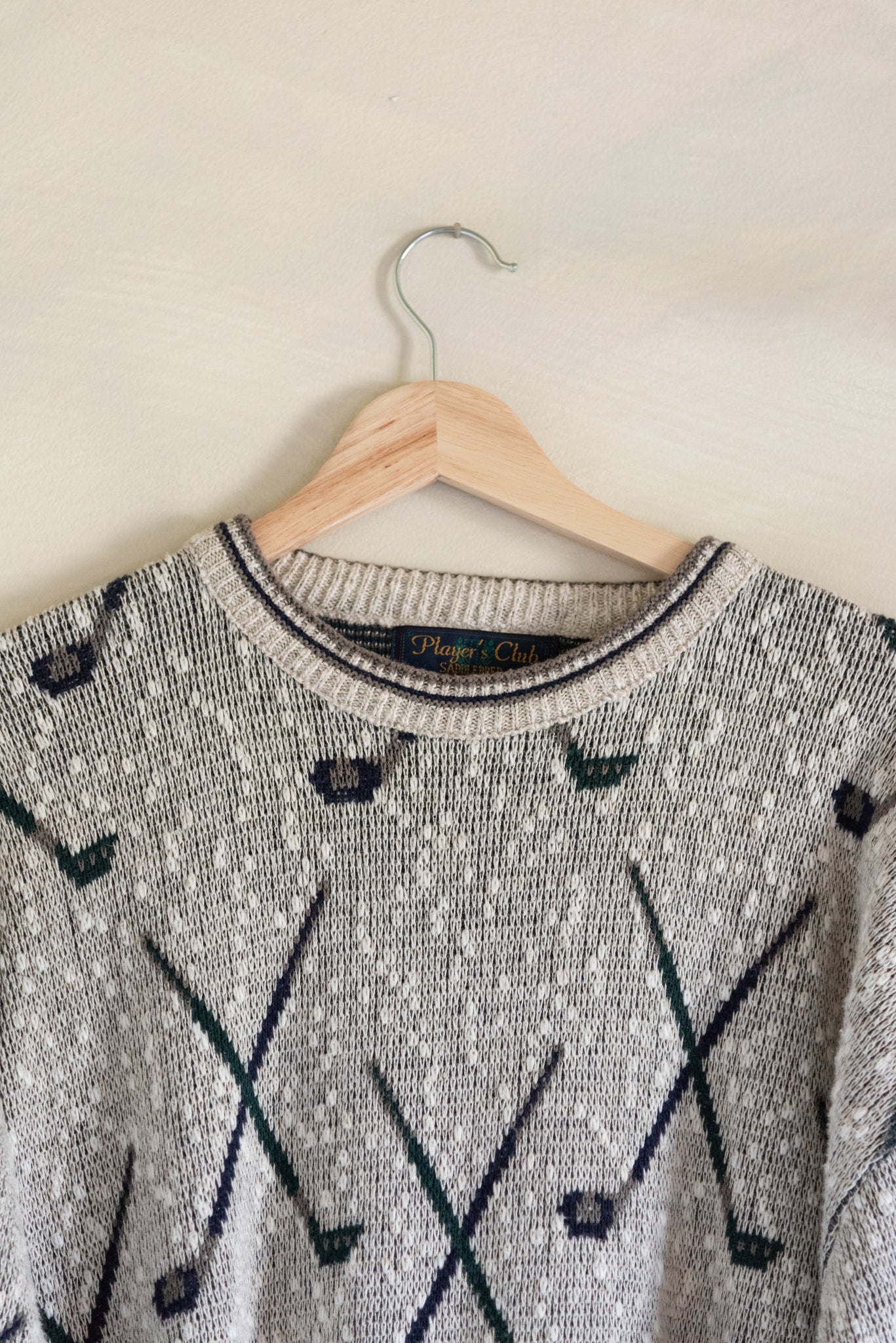 Vintage Golf Sweater (L)