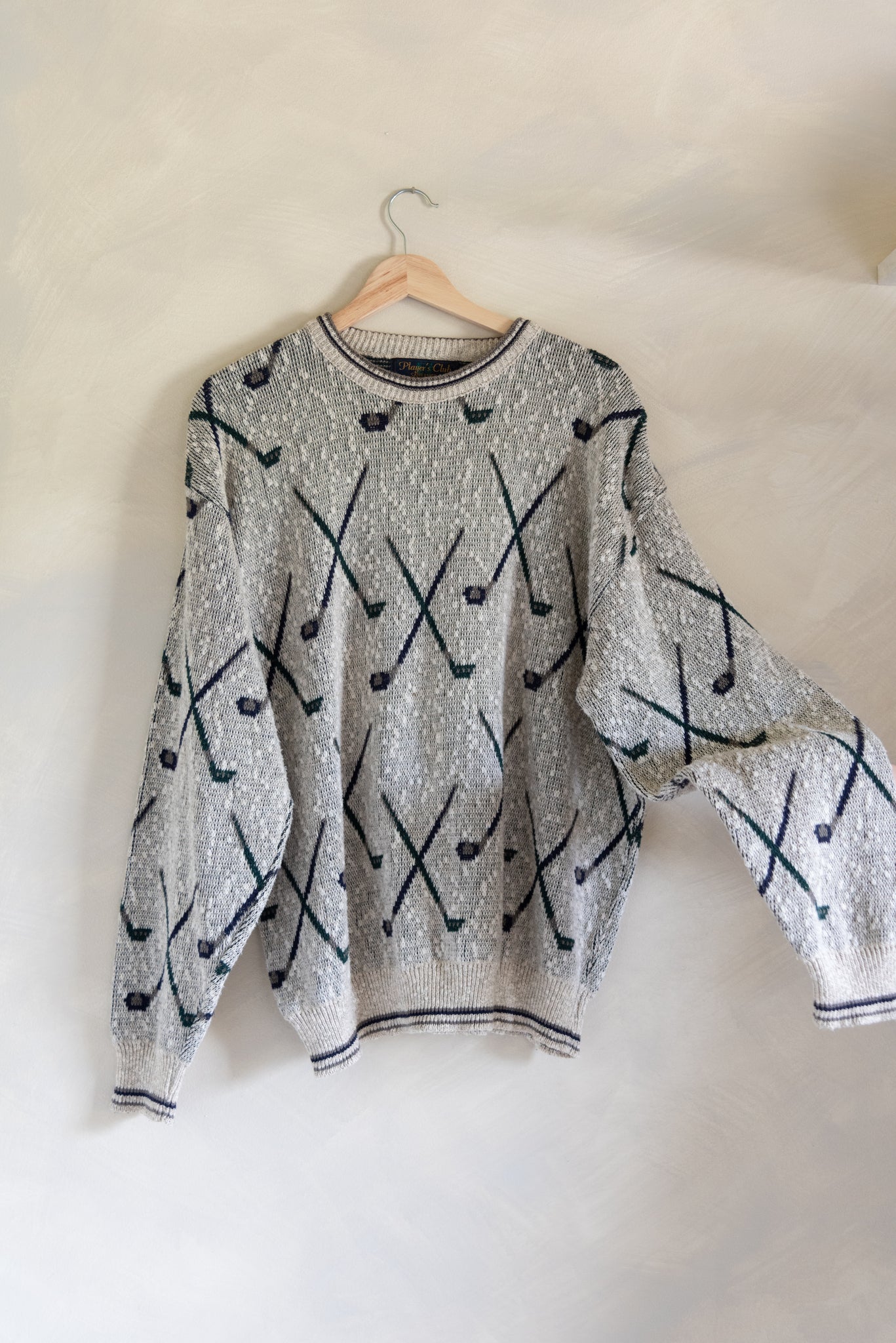 Vintage Golf Sweater (L)