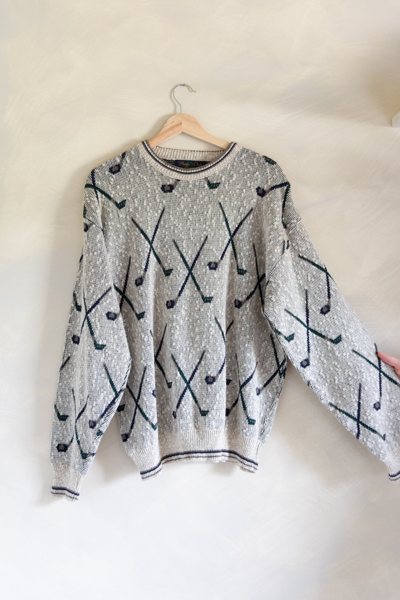 Vintage Golf Sweater (L)