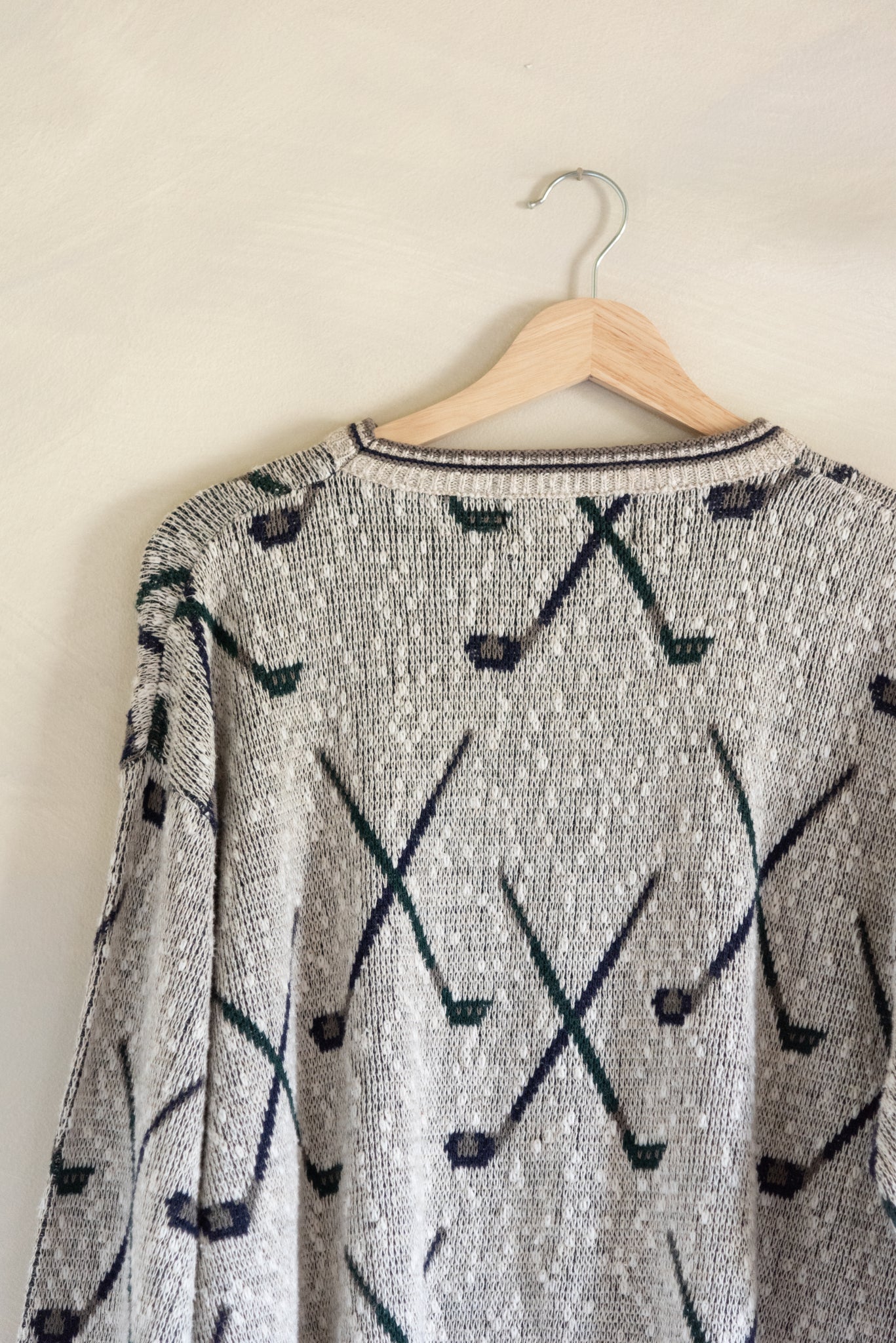 Vintage Golf Sweater (L)